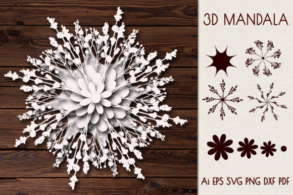 3D Mandala Wildflowers: A Strategic Tool for Creative Expression and Branding