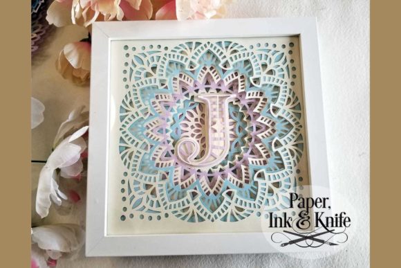 3D Papercut Shadowbox Monogram Alphabet: A Creative Tool for Customized Art Projects