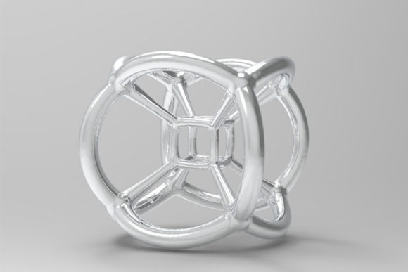 4D Tesseract Bead Model for 3D Printing: A Strategic Tool for Designers and Makers