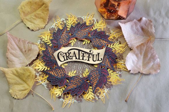 Autumn Wreath 3D Papercut Shadowbox: A Layered Creative Workflow for Makers and Designers