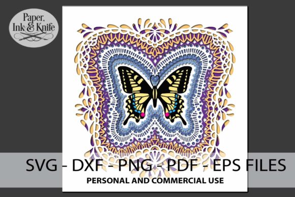 Butterfly 3D Papercut: A Designer’s Tool for Dimensional Visual Storytelling