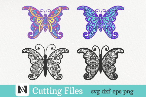 Butterfly Mandala Bundle: Creative Design Made Easy