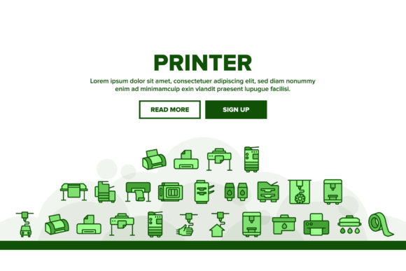 Choosing the Right Visual Assets for Printer Equipment Landing Pages