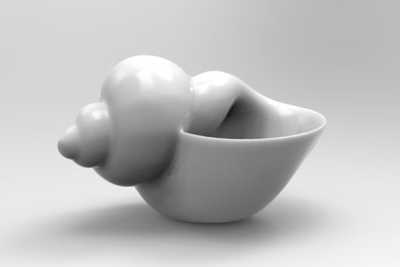 Clamshell Succulent 3D Printing Planter