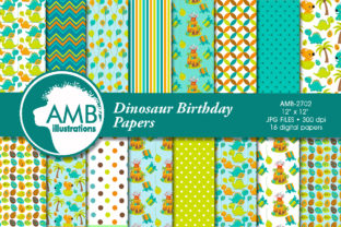 Dinosaur Birthday Party Pattern AMB-2702: Creative Uses for Every Occasion