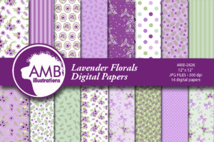 Lavender Floral Patterns: Timeless Elegance for Creative Projects