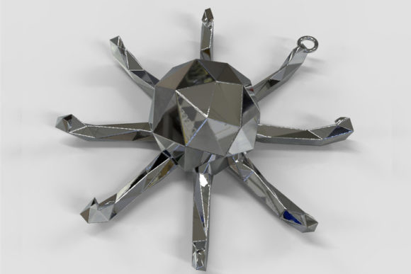 Octopus Pendant 3D Printing Model: A Creative and Practical Design for Marine Enthusiasts and Makers