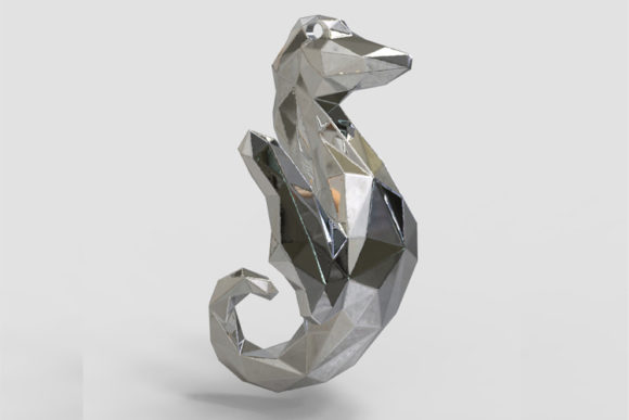 Sea Horse Pendant 3D Printing Model: A Unique Blend of Art and Functionality