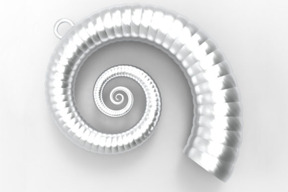 Snail Mollusc Charm Model for 3D Printing: Strategic Design for Practical Outcomes
