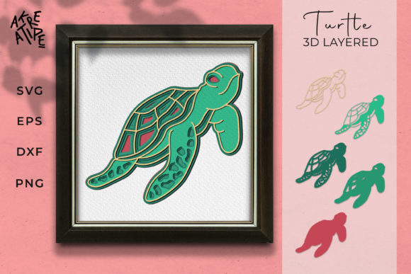 Turtle Cut File SVG: A Versatile Design Resource for Crafters
